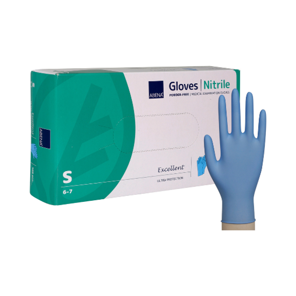 Nitrile glove blue strong 100 pcs - Image 3