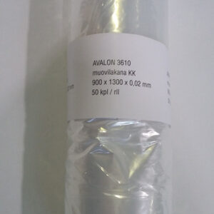 Floor protection plastic 90 x 130 cm, 50 pcs/roll