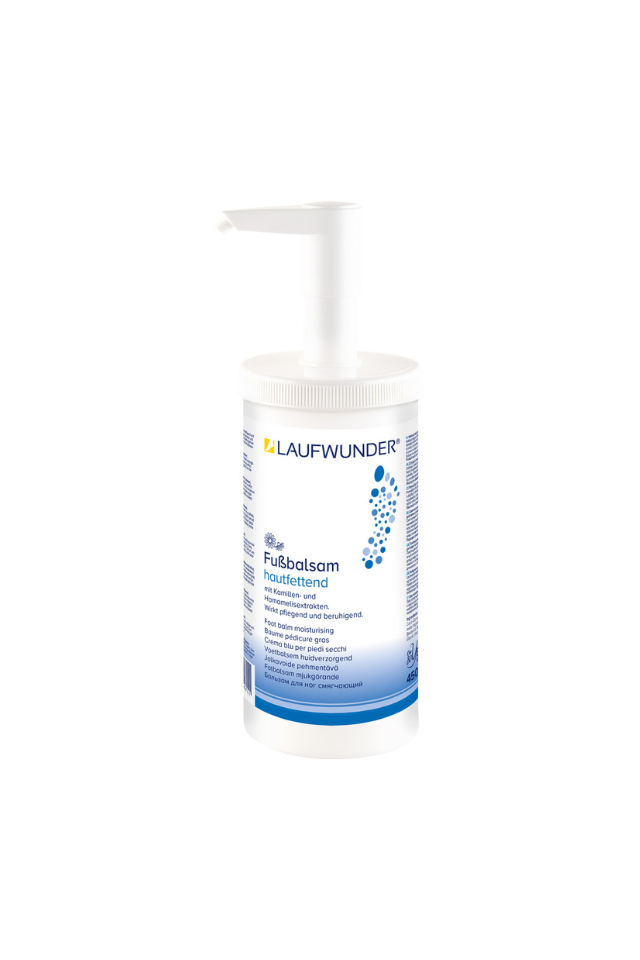 Laufwunder weichmachende Fußcreme Pumpflasche 450 ml