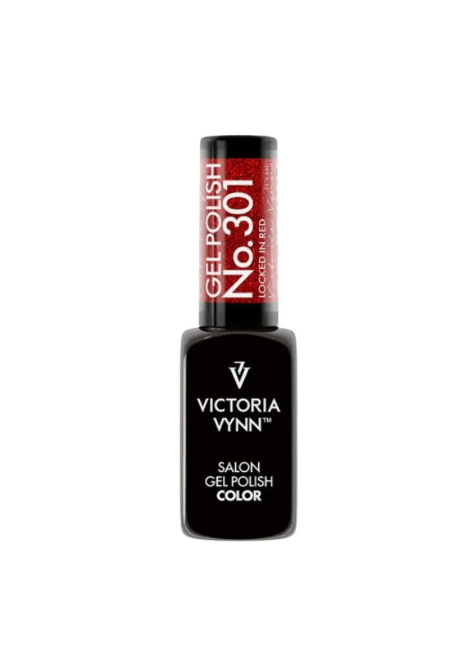 Viktoria Vynn Gel Polish Farbe Nr. 301 Locked in Red 8 ml
