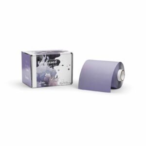 Embossed folio lavender 12cm x 100m
